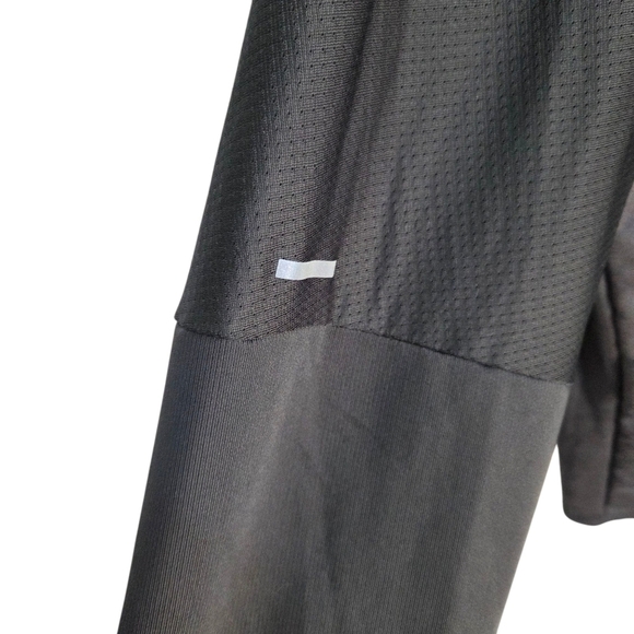 Nike MensGray and Black Performance Jacket with Moisture-Wicking Fabric XL - Picture 3 of 6